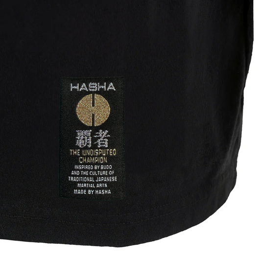 Unisex Heavyweight Dougi Label T-Shirt – Black