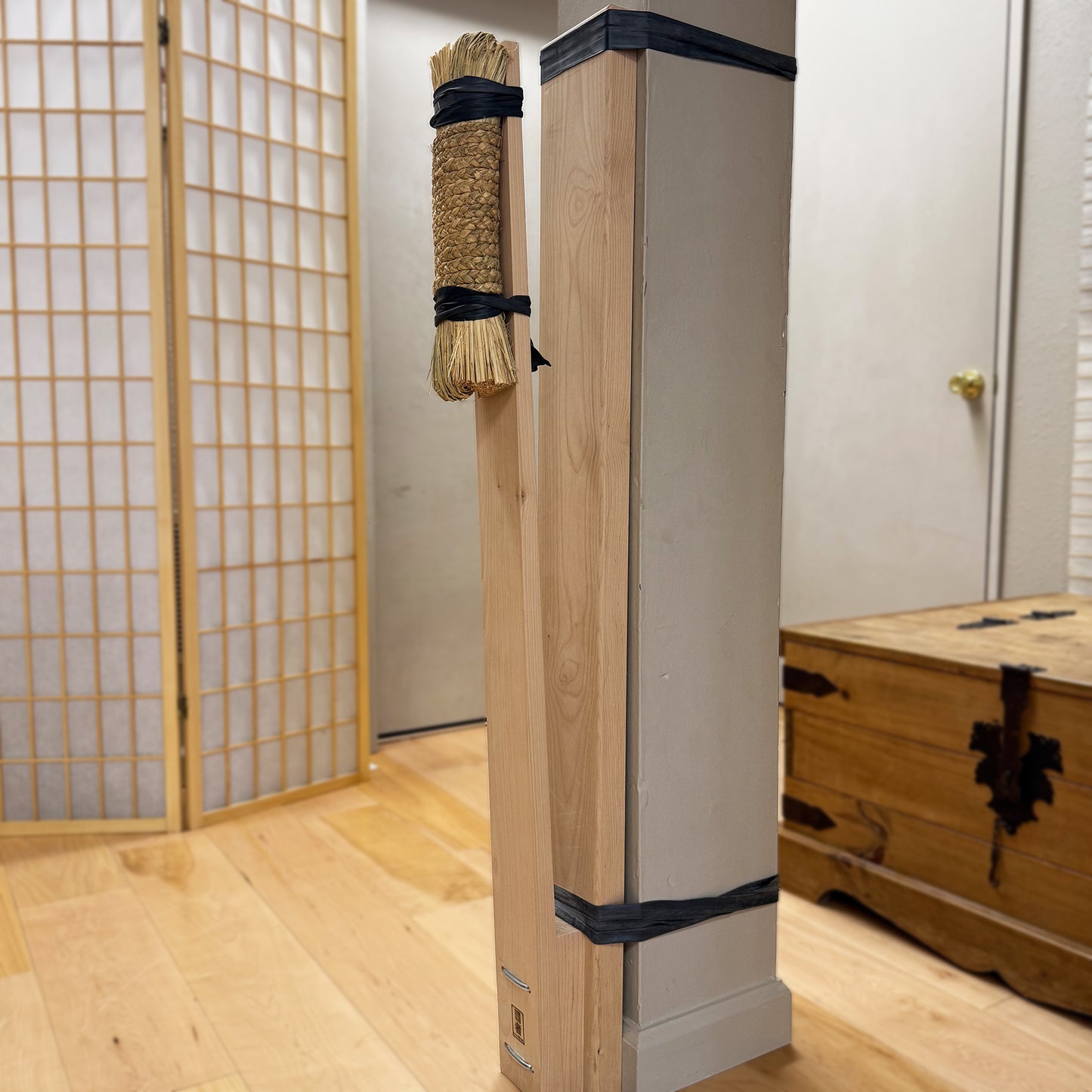 HASHA 48" Custom Makiwara | Traditional Karate Striking Board